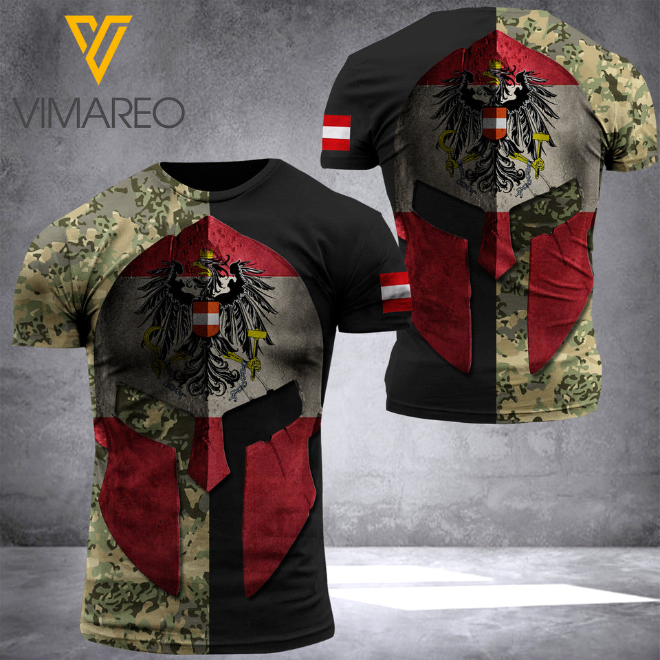 austria soldier T SHIRT 3D PRINTED QTML74