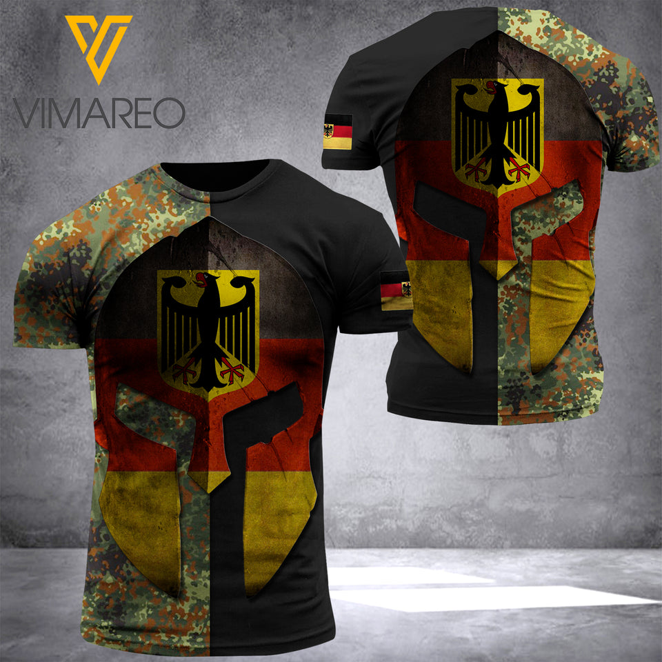 german soldier T SHIRT 3D PRINTED QTML74