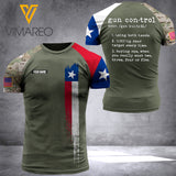 texas CONTROL CUSTOMIZE T SHIRT 3D PRINTED TL263