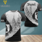 Basel CUSTOMIZE T SHIRT 3D PRINTED 2966