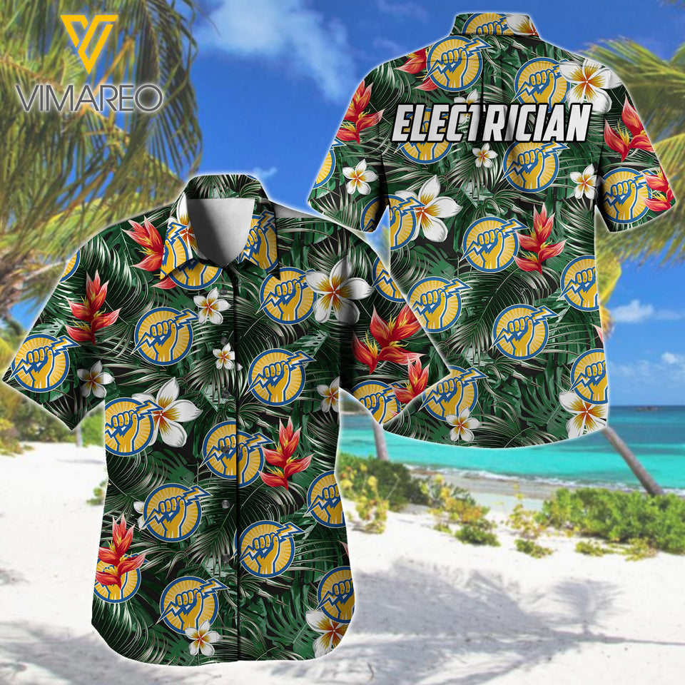 electrician 3D Printed Mens Shirt 317