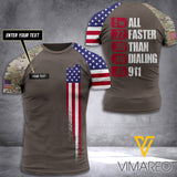 us CAMO CUSTOMIZE T SHIRT 3D PRINTED GUNLOVE