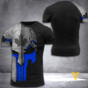 CANADA POLICE TSHIRT PRINTED MAY-HQ04