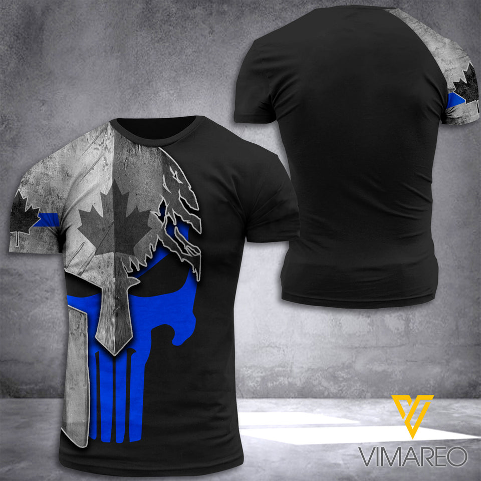 CANADA POLICE TSHIRT PRINTED MAY-HQ04