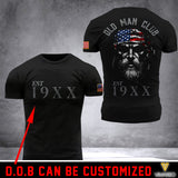 US Old Man Club Customized 3D PRINTED SHIRT OMCL
