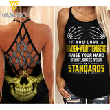 PHN Baden-Wurttemberg Criss-Cross Open Back Camisole Tank Top SEP-MA14