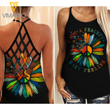 HIPPIE CRISS-CROSS OPEN BACK CAMISOLE TANK TOP