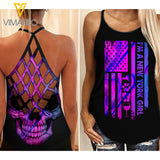 NEW YORK GIRL CRISS-CROSS OPEN BACK CAMISOLE TANK TOP