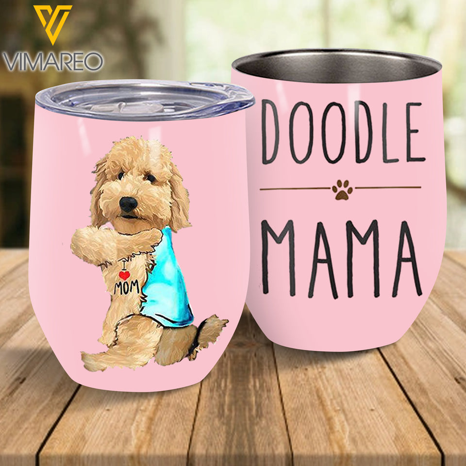 DOODLE MAMA WINE TUMBLER TNMQ2209