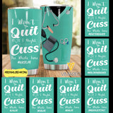 NURSE CUSTOMIZED TITLE TUMBLER