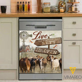 Brahman Cattle Kitchen Dishwasher Cover Live