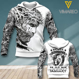 NEVER UNDERESTIMATE AN OLD MAN WHO WAS BORN IN JANUARY JESUS HOODIE QTVQ0601