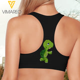 Turtle running team 3D printed Sport bra