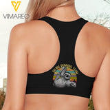 Sloth running team 3D printed Sport bra