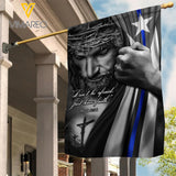 Puerto Rico Blue line Flag