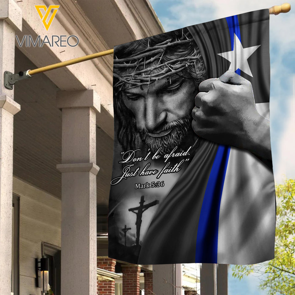 Texas Blue line Flag
