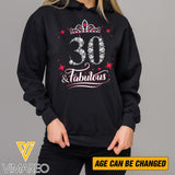 PERSONALIZED FABULOUS COUPLE WITH AGE HOODIE PRINTED QTDT3012