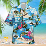 Octopus 3d Printed Hawaii Shirt