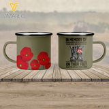 CANADIAN ARMY VETERANS IN MEMORY STEEL MUG 12OZ 3D PRINTED QTTN0811