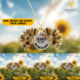 July girl Personalized Necklace