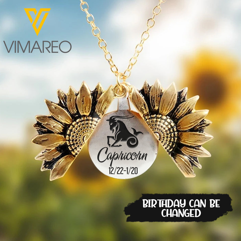 Zodiac Personalized Necklace