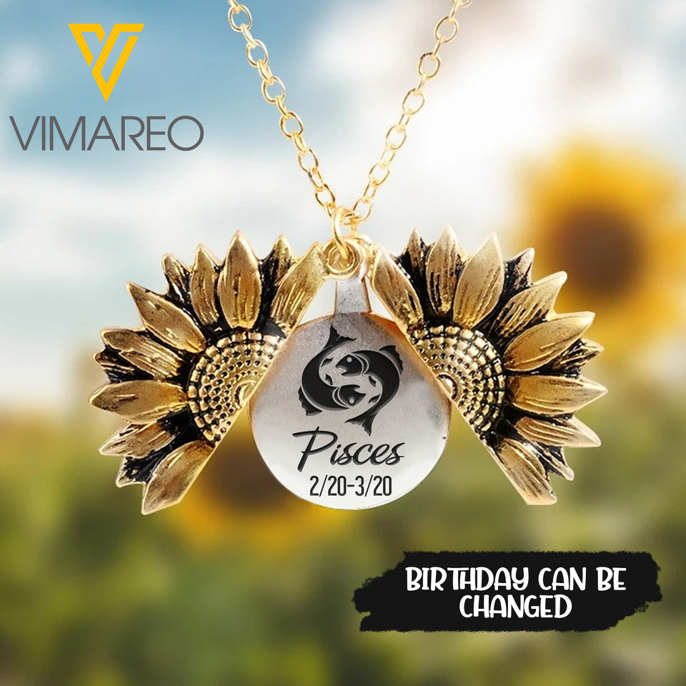 Zodiac Personalized Necklace