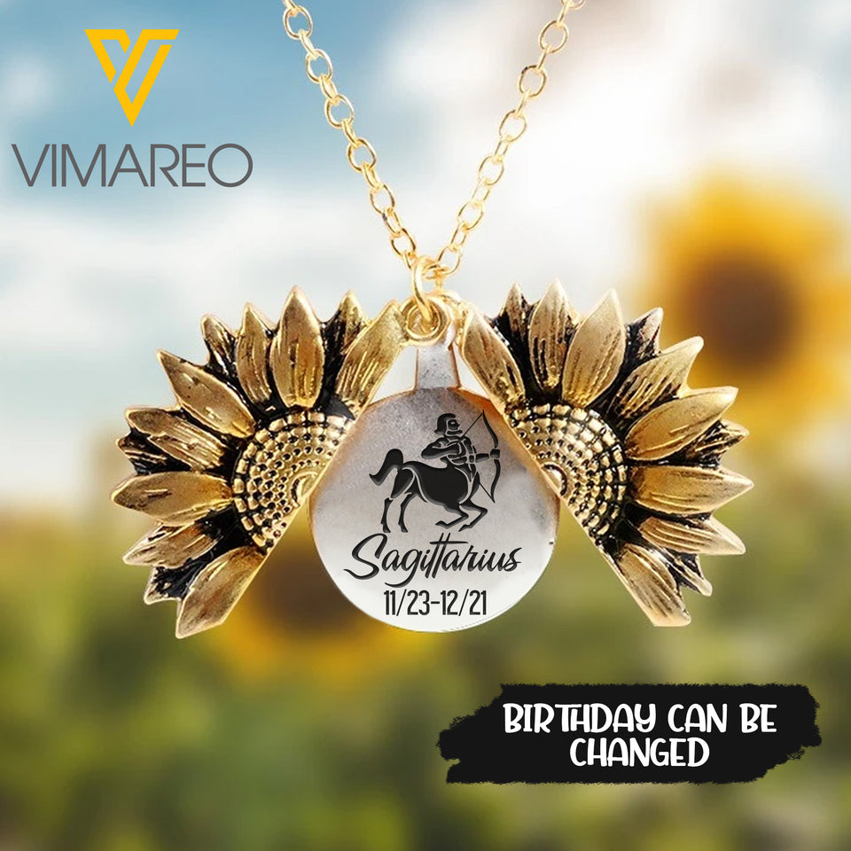 Zodiac Personalized Necklace