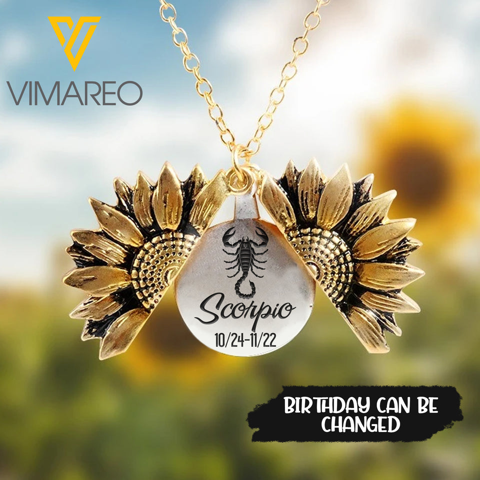 Zodiac Personalized Necklace