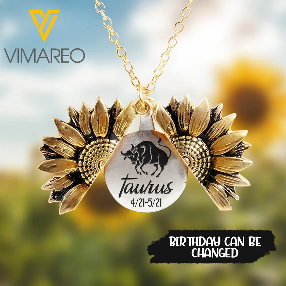 Zodiac Personalized Necklace
