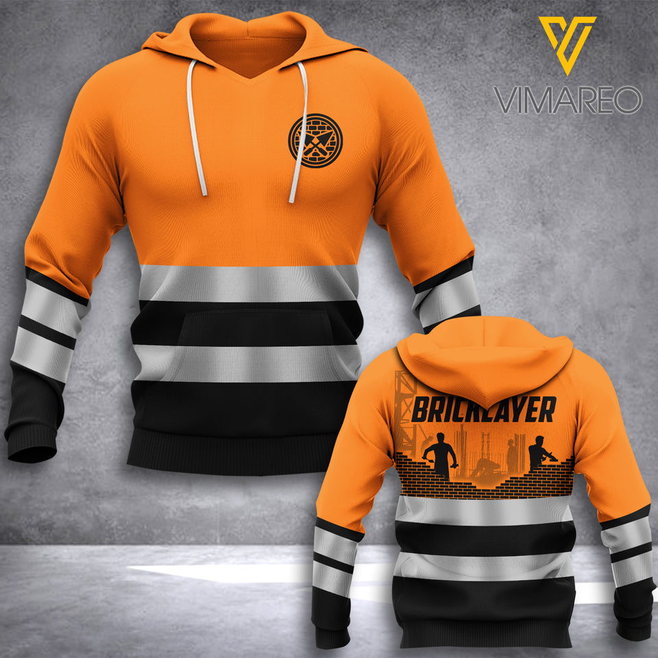 Bricklayer HOODIE 3D PRINTED NQA