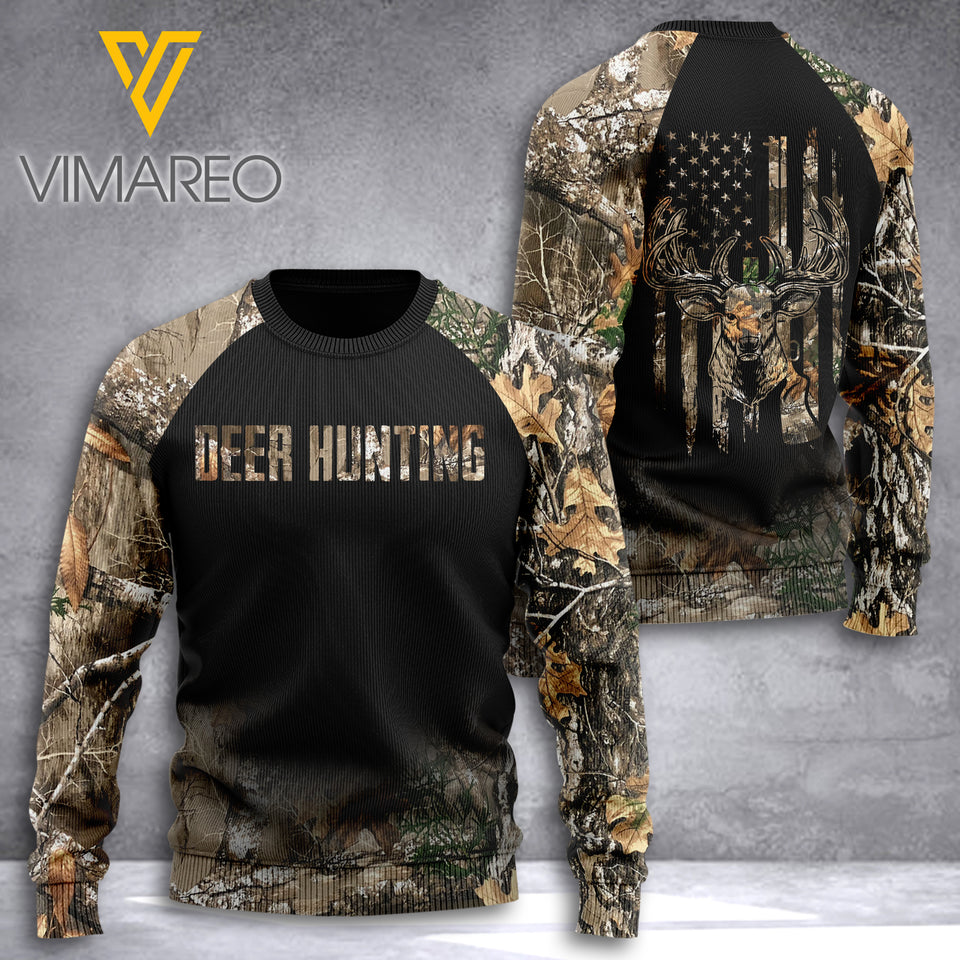 DEER HUNTING HOODIE/ SWEATER QTDT0911