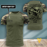GARS DE Mai France camo CUSTOMIZE T-SHIRT 3d printed