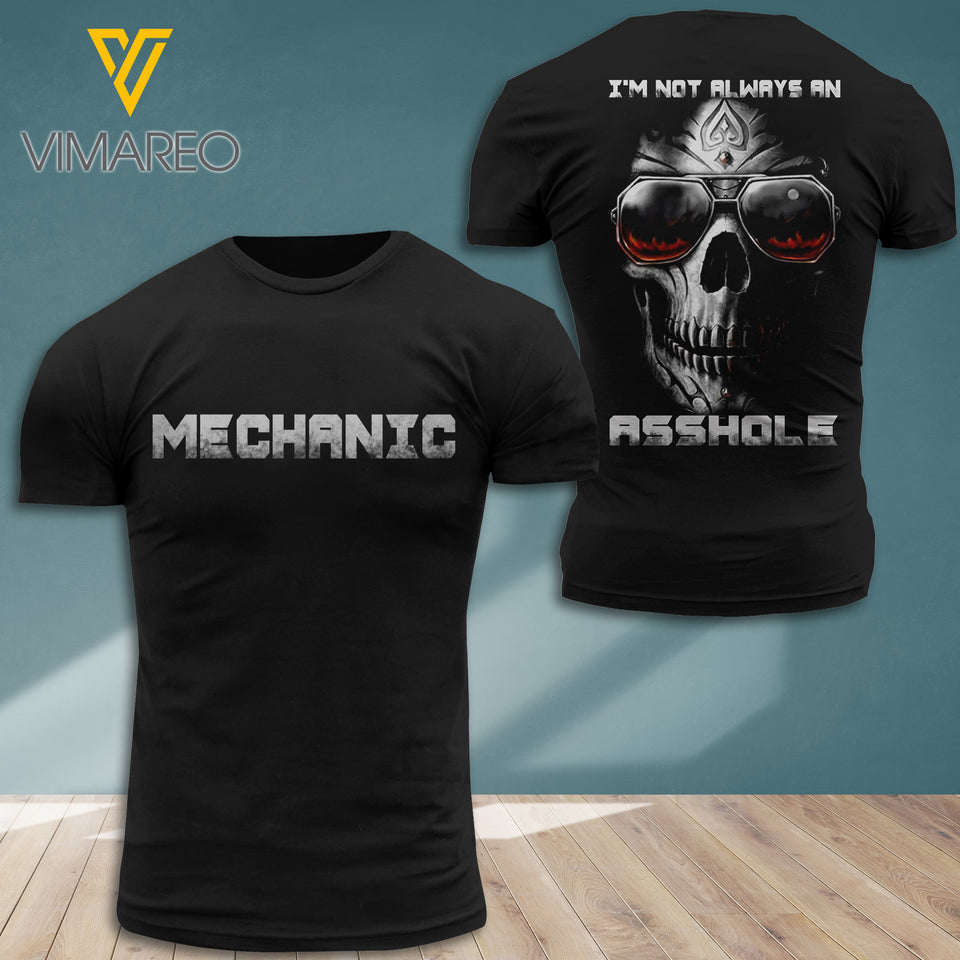 Mechanic T SHIRT 3D PRINTED
