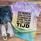 TIJD Tie Dye TSHIRT 3D PRINTED QA