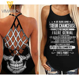 G10 Criss-Cross Open Back Camisole Tank Top