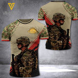 Australian CAMO TSHIRT 3D PRINTED SOL