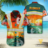 Plumber art 3d Printed Hawaii Shirt MQ