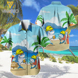 Ironworker Shark 3d Printed Hawaii Shirt MQ