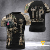 Turkey Hunting Camouflage CUSTOMIZE T SHIRT/HOODIE 3D PRINTED JTT