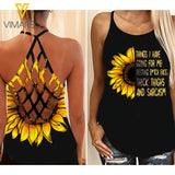Sunshine Criss-Cross Open Back Camisole Tank Top
