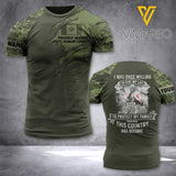 PERSONALIZED Canadian Army 3D Hoodie, Tshirt PRINTED QTHC1703