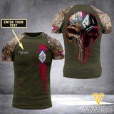 Customized Arkansas Hunter 3D Printed Combat Shirt EZA0207