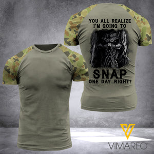PHN AUSTRALIAN 3D Printed T-Shirt JUE-MA10