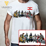 AUSTRIAN FIREFIGHTER TSHIRT PRINTED JUL-MA12