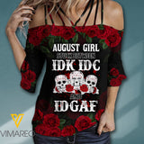 AUGUST GIRL SHOULDER T-SHIRTS