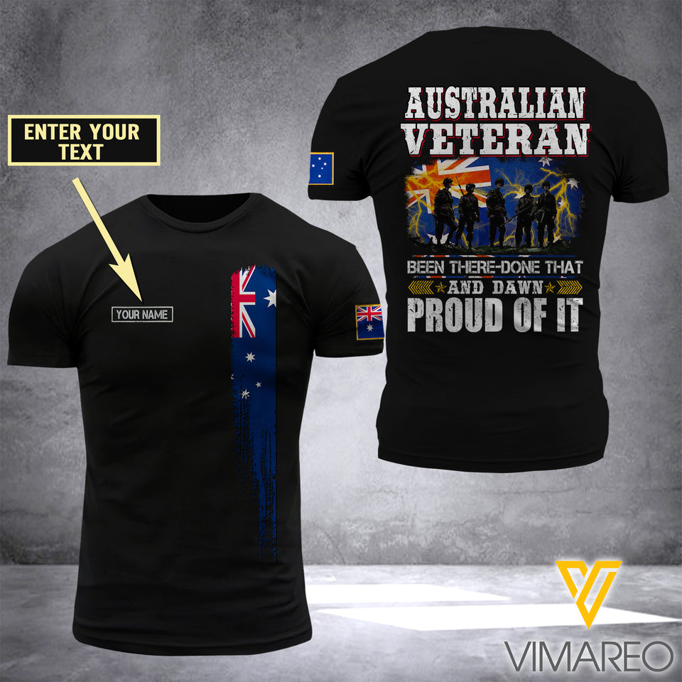 Customized Australian Soldier 3D Printed Combat Shirt EZA2806