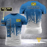 BAVARIA CUSTOMIZE T SHIRT 3D PRINTED 296MA