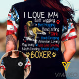 Love Boxer t-shirt 3d printed Eza220621