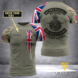 Customized British Soldier 3D Printed Combat Shirt EZA1207