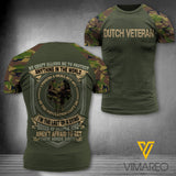 DUTCH VETERAN TSHIRT 3D PRINTED JUL-MA14